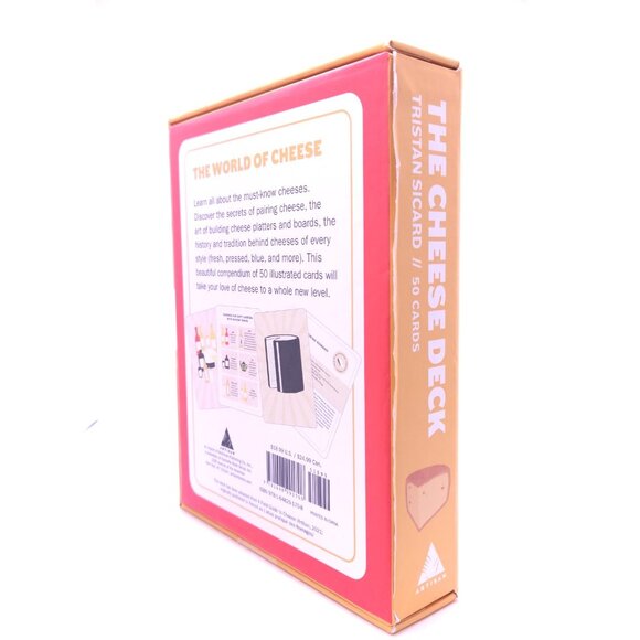 The Cheese Deck 50 Cards to Discover Pair and Enjoy the World's Best Cheeses New - Picture 7 of 10